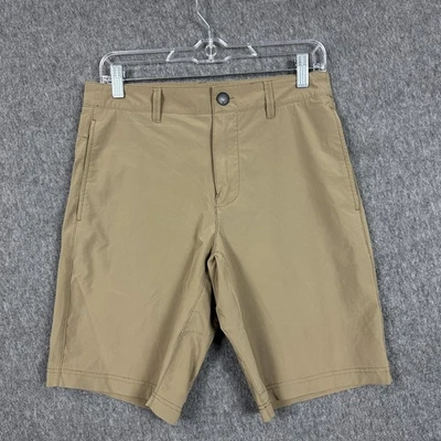 Pantalones Cortos American Eagle Active Flex Para Hombres 28 Caqui Tostado Elastizados Informales Bolsillo con Cremallera Foto 1 de 4