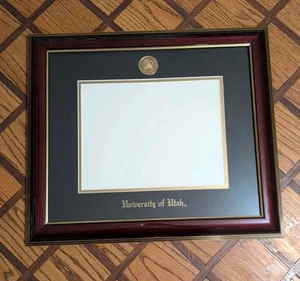 University  University Of Utah Diploma Picture Frame Rosewood By  Graphic Awards - Picture 1 of 8