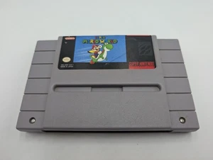 Super Mario World (Super Nintendo, 1991) Tested Good Shape Vintage Nintendo  - Picture 1 of 5