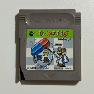 Cartucho Dr. Mario Original Nintendo Gameboy Japón Importación Vendedor de EE. UU. DMG-VUA - Imagen 1 de 3