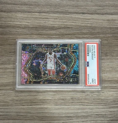 2022 Select #237 KEVIN DURANT Courtside Cosmic SSP PSA 9 MINT  - Image 1 of 2