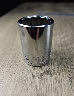 13/16 Craftsman 1/2" Drive Socket SAE Chrome Shallow 12pt New W/O Box CMMT47511 - Image 1 of 2