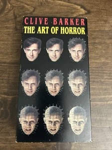CLIVE BARKER - The ART of HORROR - VHS Tape - 1993 - Bild 1 von 6