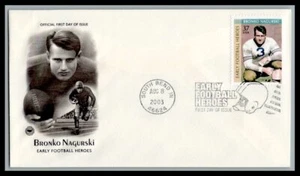 US FDC # 3808 37c Football Hero's PCS 2003, 0a1071 - Picture 1 of 1