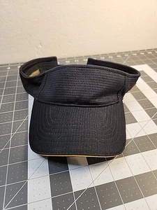 McDonalds Apparel Black Visor Hat Snapback Employee Crew Uniform MC797 - Picture 1 of 6