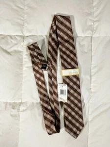 Michael Kors Men's Downtown Plaid Silk Tie, 3 1/4 X 59" Macy's return. - Picture 1 of 5