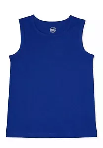 Wonder Nation Boys Kid Tough Solid Tank Top, Size S 6-7 Royal Blue NWT - Picture 1 of 1
