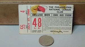 The Philadelphia National League Club 1966 caja de lujo caja tapón 55 asientos 4 - Imagen 1 de 4
