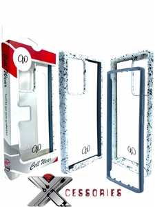 2 Stück Stoßfeste Transparent Hülle für Samsung Note 20 Ultra - Klar/Weiß - Bild 1 von 1