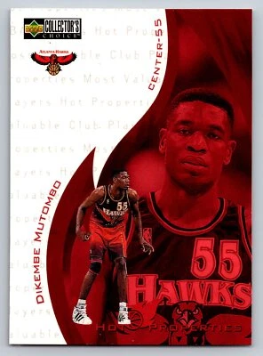 1997-98 Collector's Choice #356 Dikembe Mutombo Atlanta Hawks - Image 1 of 2
