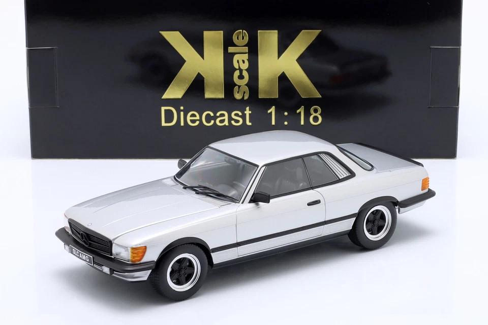 KK-SCALE KKDC180891 MERCEDES BENZ - S-CLASS 500SLC 6.0 AMG (C107) 1985 - SILVER