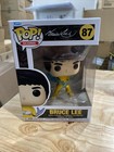 Funko Pop Icons Bruce Lee (Game of Death) Yellow Tracksuit Figure “Be Water”