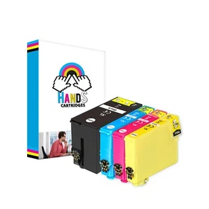 Cualquier 4 cartuchos de tinta manual no compatibles con el fabricante de equipos originales T2711, T2712, T2713, T2714 (27xl) - Imagen 1 de 1