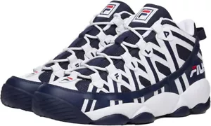 Fila Herren Stackhouse Basketball Spaghetti 1BM02138-422 weiß/marine - Bild 1 von 6