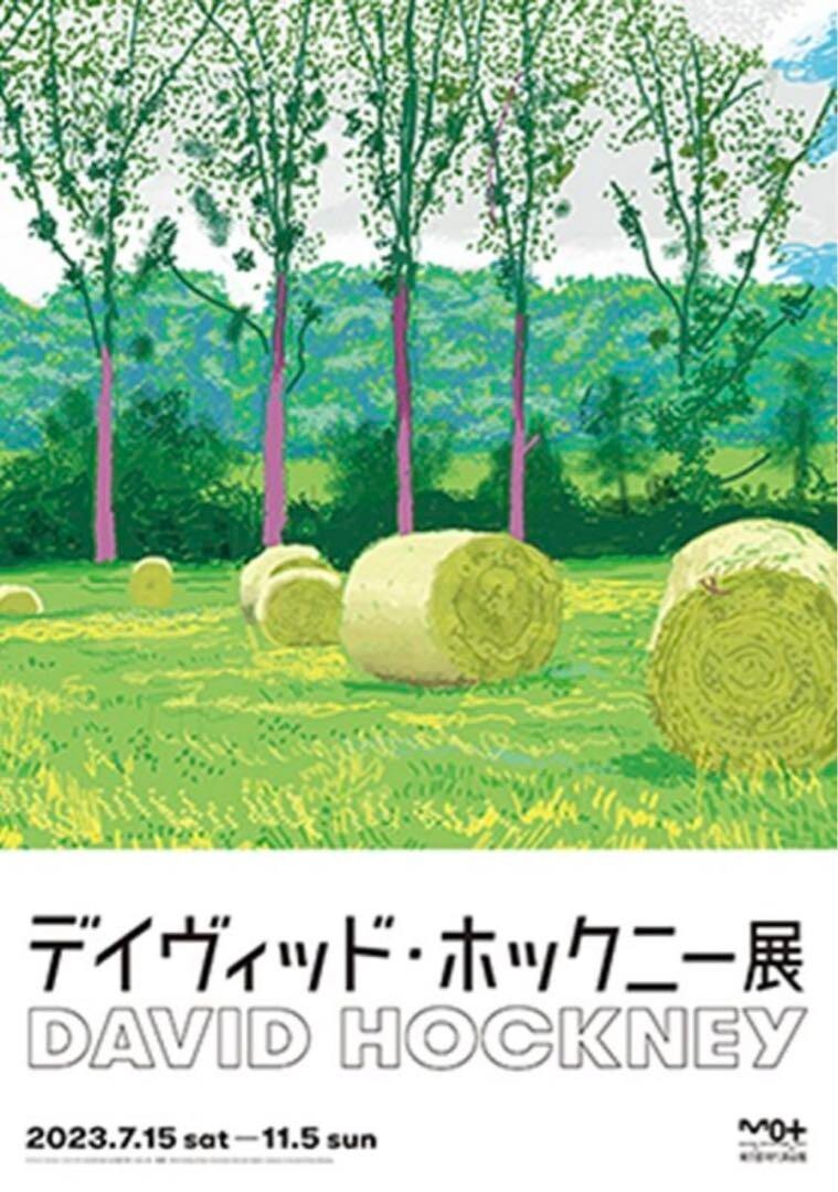 David Hockney / Exhibition Tokyo 2023 Japan Original Promo Poster
