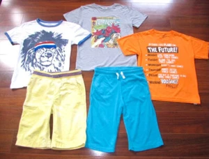 SPIDERMAN Gymboree H&M & GAP KIDS ~ Boy's 12-14 ~ Lot of 5! T-Shirts & Shorts - Picture 1 of 12