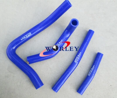 Mangueira de radiador de silicone para Suzuki RM250 RM 250 1996 1997 1998 1999 2000 AZUL - Imagem 1 de 4