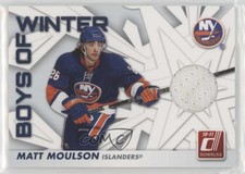 2010-11 Donruss Boys of Winter Threads Matt Moulson #74