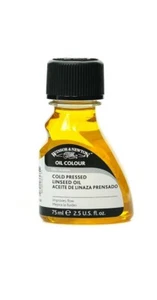 Winsor & Newton Linseed Oil - cold pressed 75 ml - Picture 1 of 1