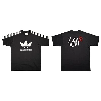 KORN 30th Anniversary Adidas Medium T Shirt Brand New in the Bag Limited Edition - Image 1 of 4