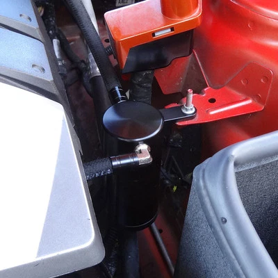 Lata de captura de billet negra UPR atornillada directa para Camaro L99 LS3 10-15 Foto 1 de 2