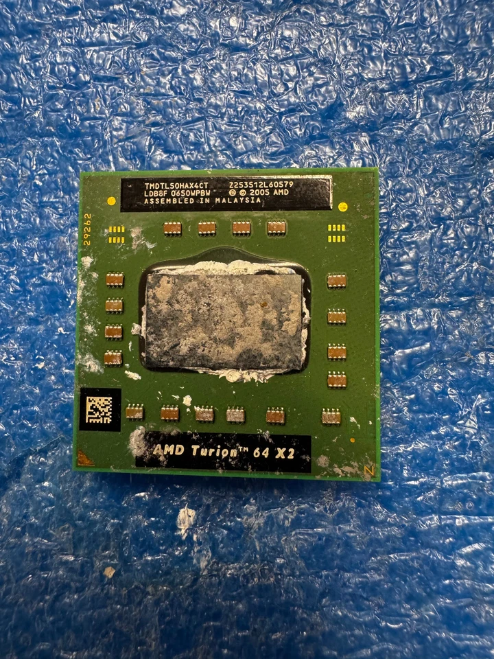 CPU AMD Turion 64 Mobile TL-50 TMDTL50HAX4CT 1.6GHz Socket S1 - Immagine 1 di 1