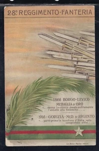 Cartolina Militare 28° Reggimento Fanteria Ruffato K3558 - Picture 1 of 1