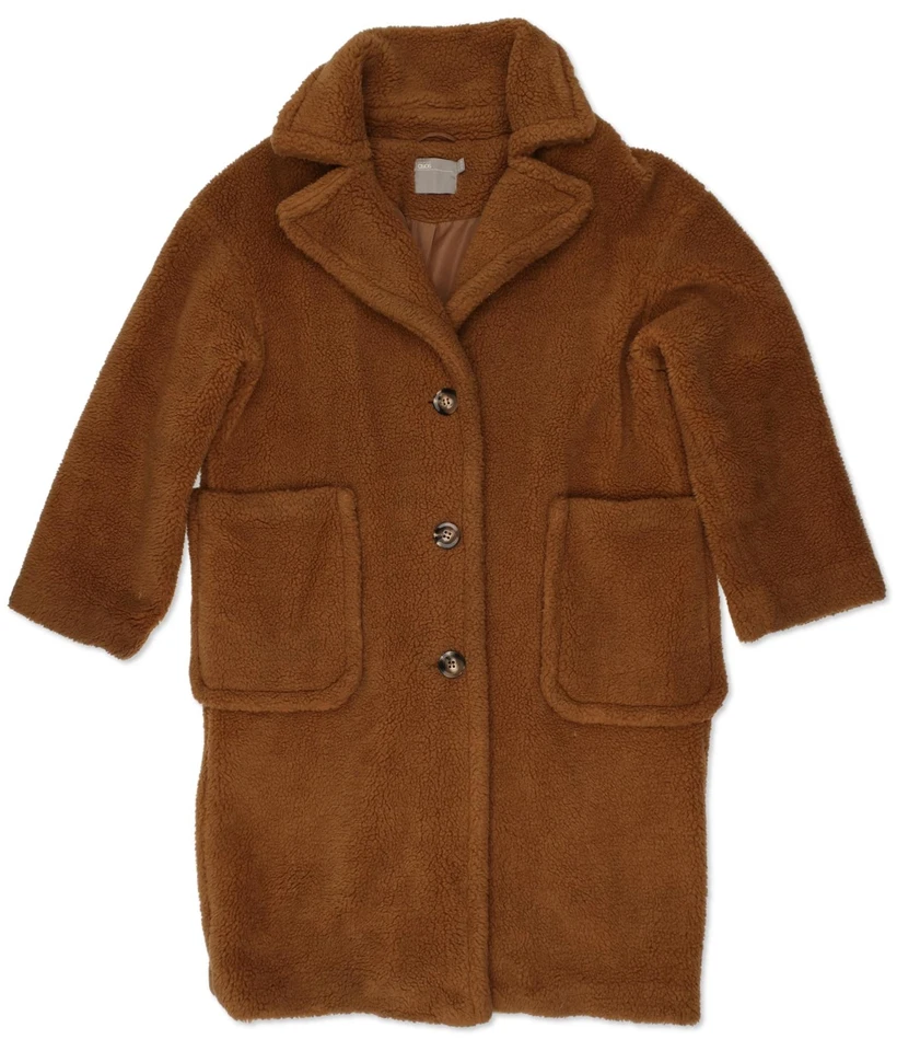 CHAQUETA OSO DE PELUCHE ASOS Abrigo 302792 Color Marrón Camel Talla US 12 Foto 1 de 3