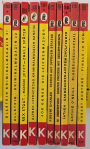 10 Kriminalromane Krimi ULLSTEIN - BÜCHER Alfred Hitchcocks Kriminalmagazin - Bild 1 von 5