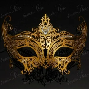 Masquerade Mask Queen's Party Mask M7142 - Picture 1 of 17