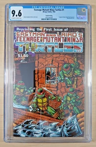 Teenage Mutant Ninja Turtles #1 4th Print - CGC 9.6 (Mirage) 1st Shredder Cover - Bild 1 von 2