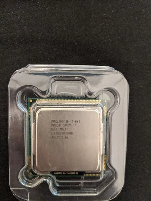 Intel Core i7-860 SLBJJ 2.8GHz LGA1156 Quad Core Processor 1st Gen  - Image 1 of 2