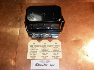 Chrysler Hudson Packard fits many (see desc) NOS Voltage Regulator 6V 35A 580635 - Picture 1 of 2