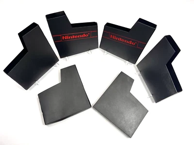 Lote de 6 fundas antipolvo NES OEM - 2 logotipos de Nintendo, 4 lisas - originales Foto 1 de 4