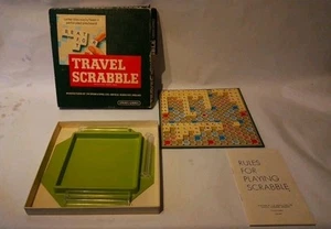 vintage Travel Scrabble Game By Spear's Games For Spares Missing Parts - Picture 1 of 1