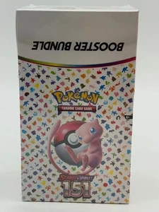 Pokémon TCG 151 MEW EN Booster Bundle Vetrina SIGILLATA - Foto 1 di 6