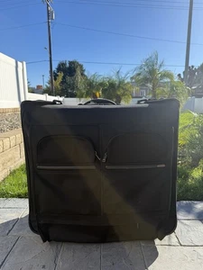 TUMI Alpha 24" X Grande Estancia Extendida 2 Ruedas Bolsa de Ropa Balística Negra 22032D4 - Imagen 1 de 9