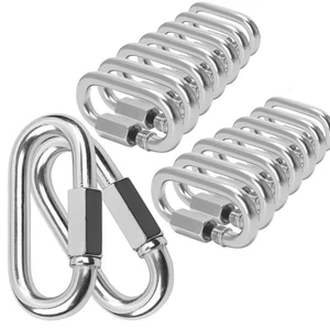 20Pcs Quick Links 5/16” Chain Links Connector, 1200lbs Capacity Heavy Duty Ca... - Picture 1 of 7