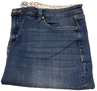 Code Bleu - Sz 16-Gracie-Boyfriend - Stretch Comfort- 5 Pocket-Missy-Distressed - Image 1 of 4