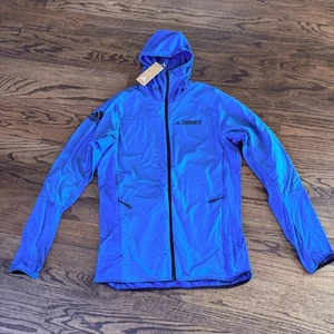 Adidas Blue Outdoor Terrex Skyclimb Insulation Jacket Men's US L - UK 42/44 NWT - Picture 1 of 13