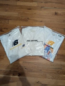AIME LEON DORE TEE SHIRT BUNDLE! NWT NEVER WORN - MEDIUMS/2 NB And 1 Core - Picture 1 of 17