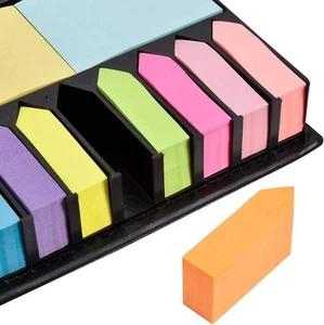 Tigre Adhesivo Memo Notas Soporte con Pestaña Índice Banderas en 12 Colores Surtidos Archivo - Imagen 1 de 3