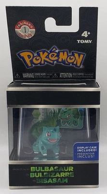 TOMY Pokemon Trainer's Choice con etiqueta de identificación y vitrina - Bulbasaur Foto 1 de 4