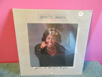 Dorothy Moore lp givin it straight to you vinyl record NEW 1986 rejoice word - Image 1 of 4