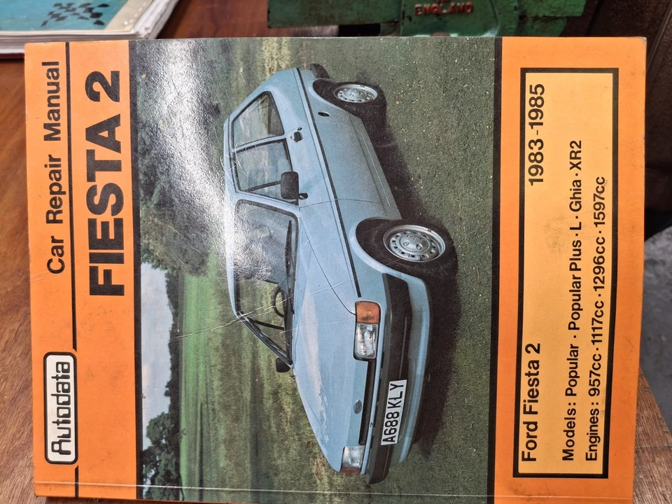 Ford Fiesta 2 Car Repair Manual 1983 - 1985  by Autodata Good used condition - Image 1 of 1
