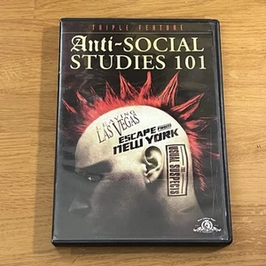 ANTI-SOCIAL STUDIES 101: TRIPLE FEATURE (DVD 2009) Rare — - Picture 1 of 2
