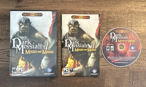 Dark Messiah Might and Magic PC CD Rom Role Playing Computer Game ...