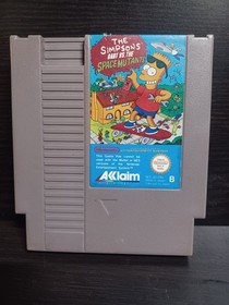Nes : Les Simpsons Bart vs The space mutants - PAL / B - FRA Loose.