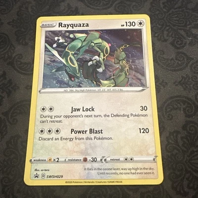 Rayquaza SWSH029 SWSH: Sword & Shield Promo Cards Holo - Image 1 of 2