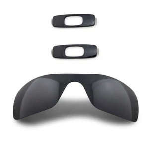 Oakley Batwolf 9101 Black Icons Trim Polarized Replacement Lenses Sports Package - Picture 1 of 3